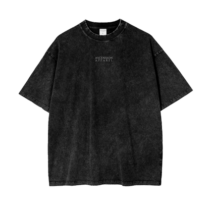 Ascension Savior - Snow Wash Oversized Tees